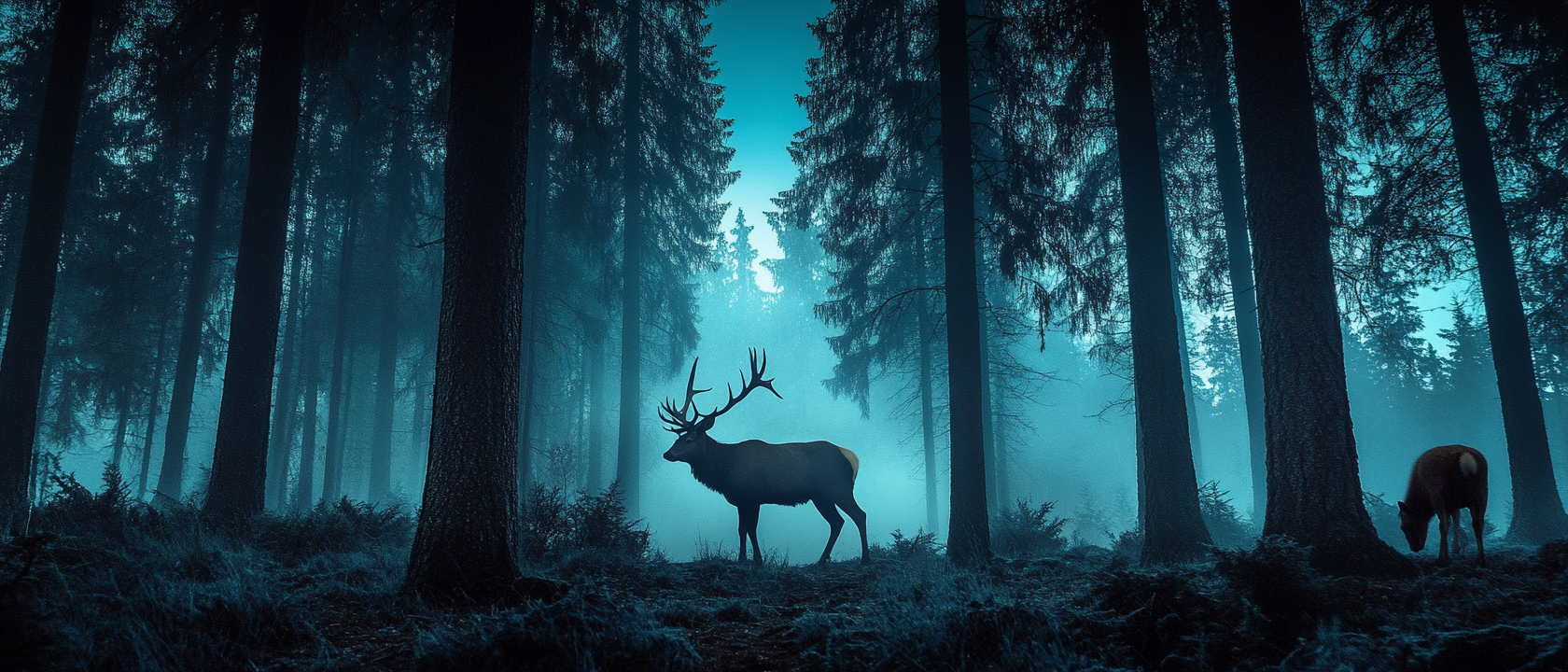 vadak az erdőben - vadkamera terep