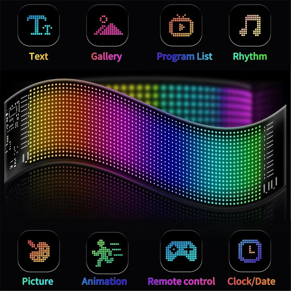 LED matrix pixel panel