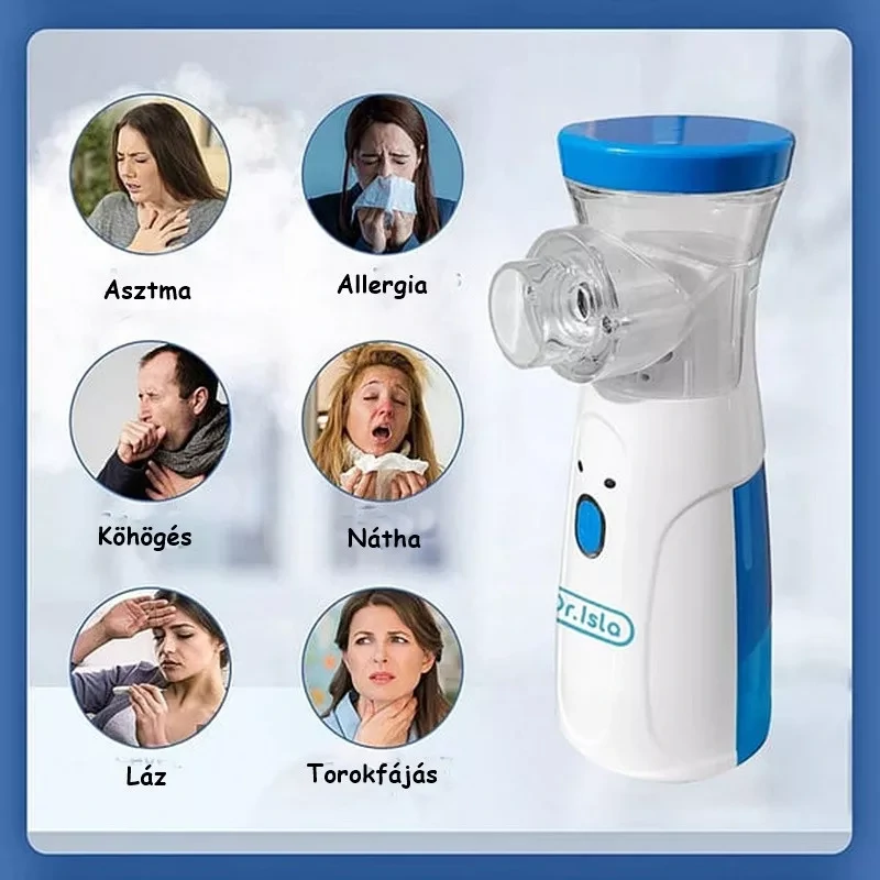 JSL-W302 hordozható mesh inhalátor