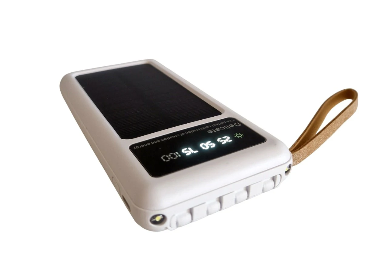 Napelemes powerbank (20000 mAh)