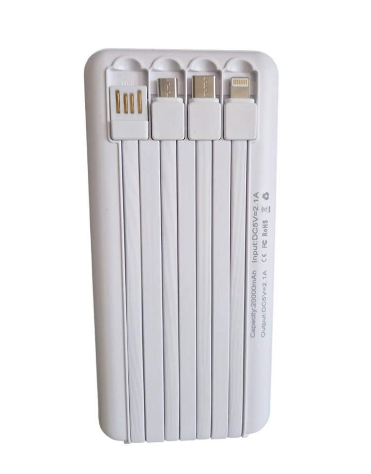 Napelemes powerbank (20000 mAh)		