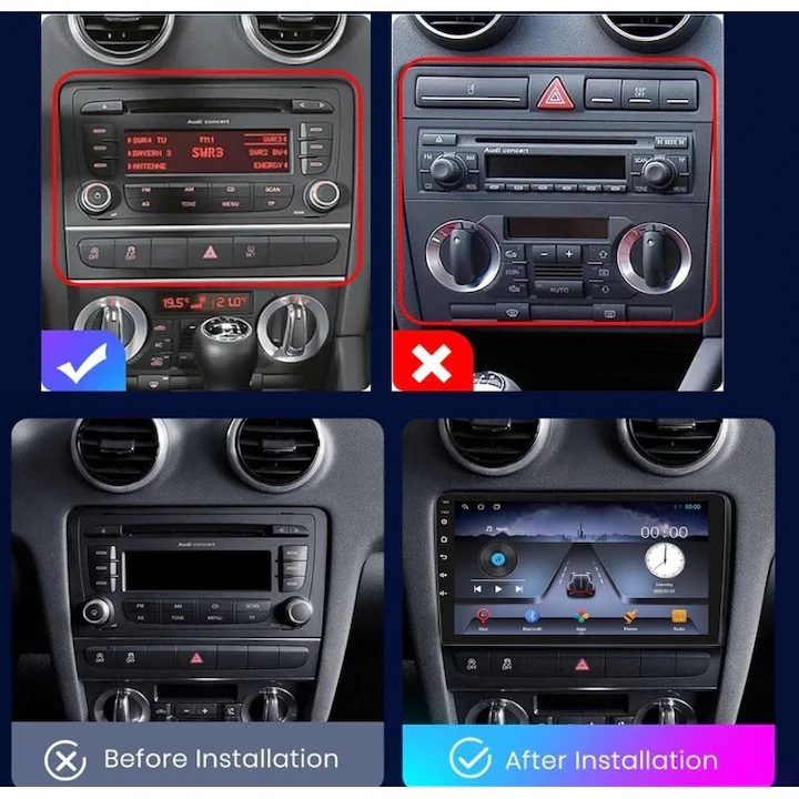 SOAK 929CP 9" android auto fejesgség