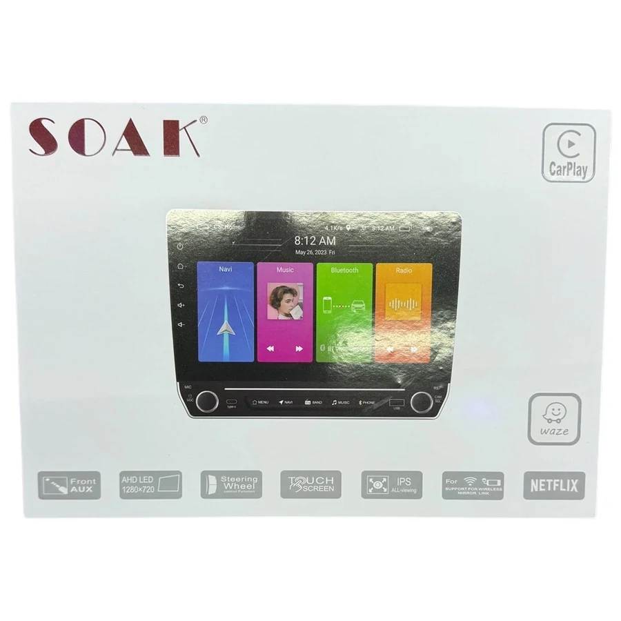 SOAK 8116 10.1" Android fejegység