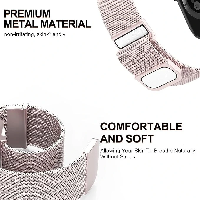 Higgs Apple Watch 38-49 okosóra fém szíj