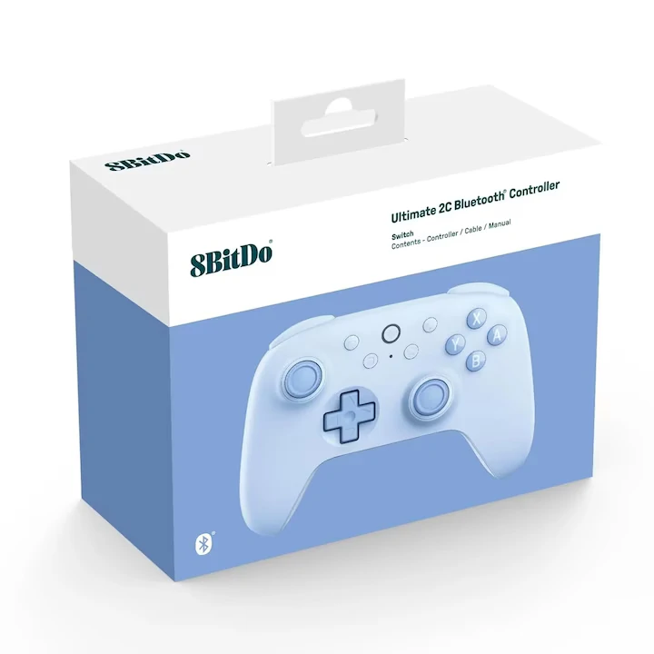8BitDo Ultimate 2C Bluetooth vezérlő Nintendóhoz