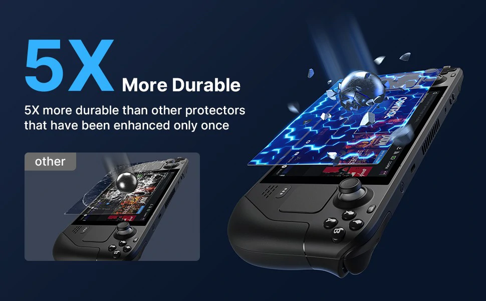 JSAUX Steam Deck OLED üvegfólia