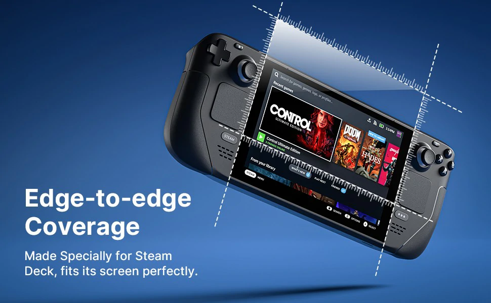 JSAUX Steam Deck OLED üvegfólia