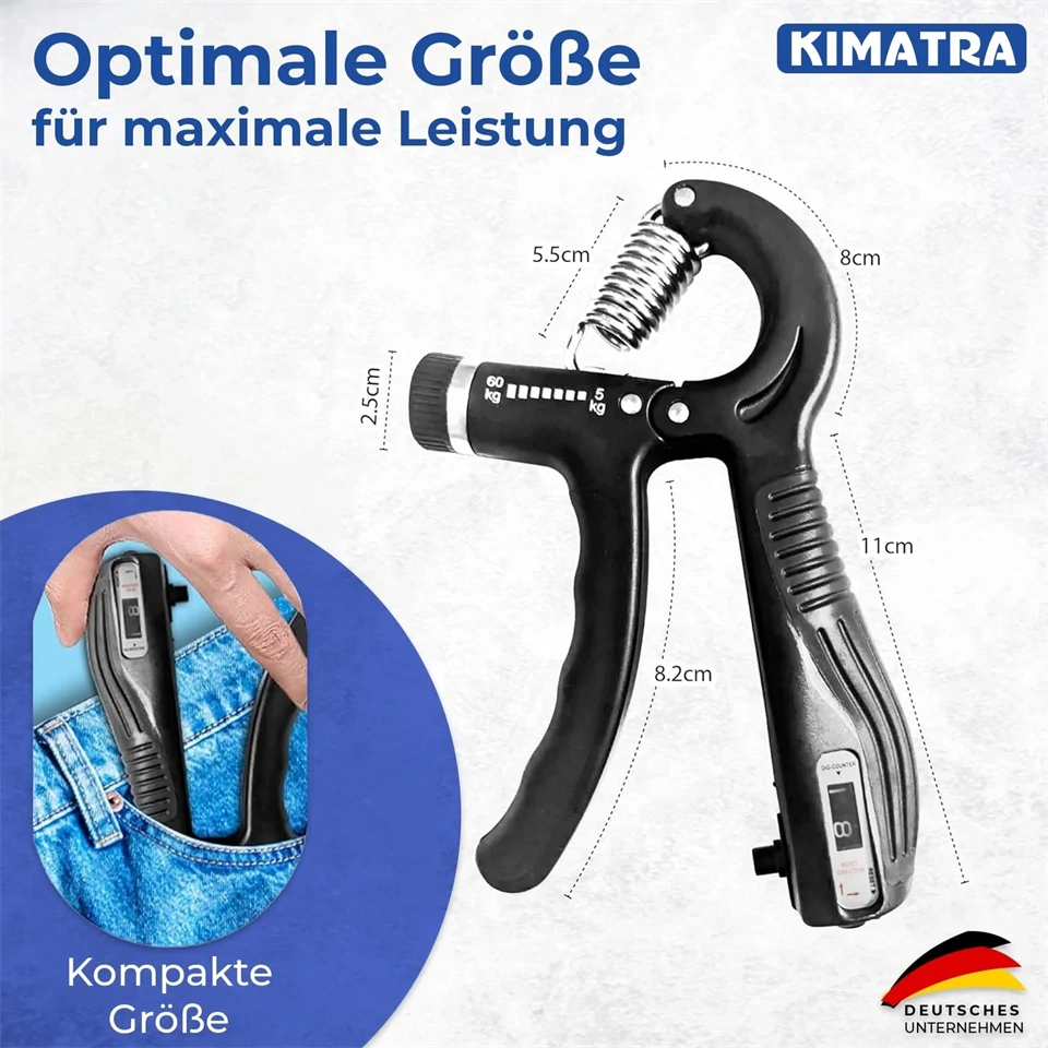 KIMATRA kézerősítő szett számlálóval