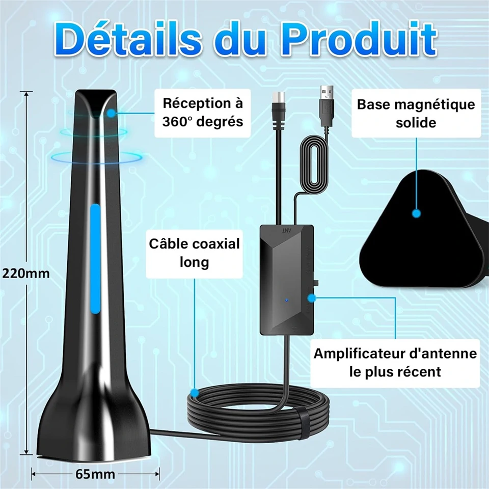 AntennaMax TNT HD TV antenna