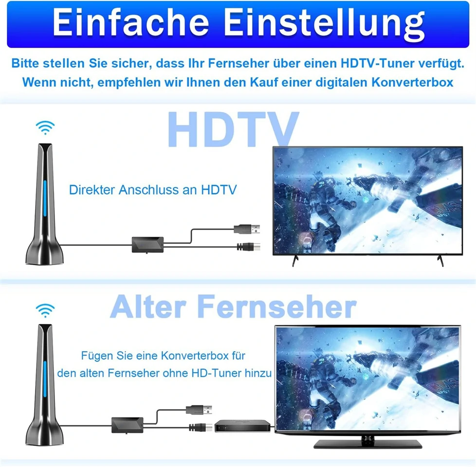 AntennaMax TNT HD TV antenna