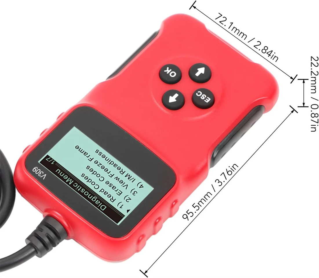 V309 Univerzális OBD2 autódiagnosztikai eszköz