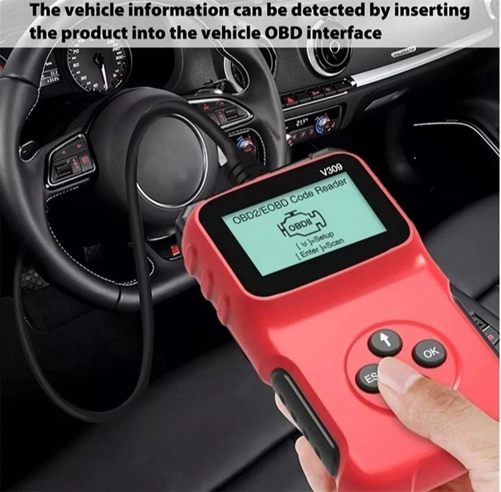 V309 Univerzális OBD2 autódiagnosztikai eszköz