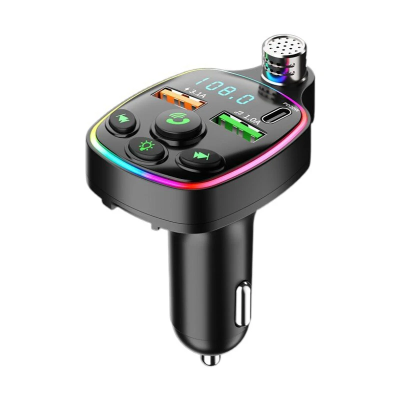 Q11 Bluetooth autós töltő FM adóval, gyorstöltéssel és kihangosítóval