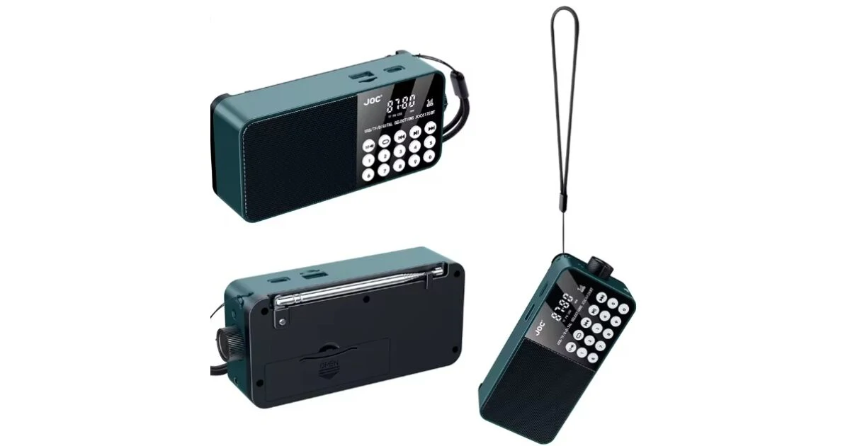 JOC mini rádió és hangfal /USB, BT, SD, FM/