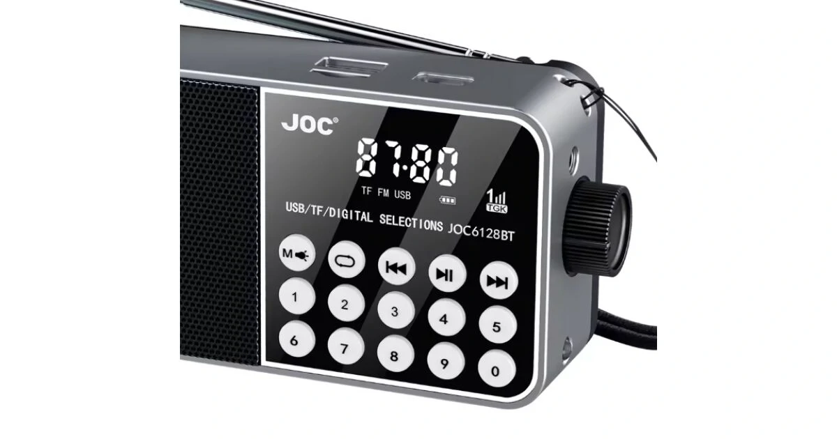 JOC mini rádió és hangfal /USB, BT, SD, FM/