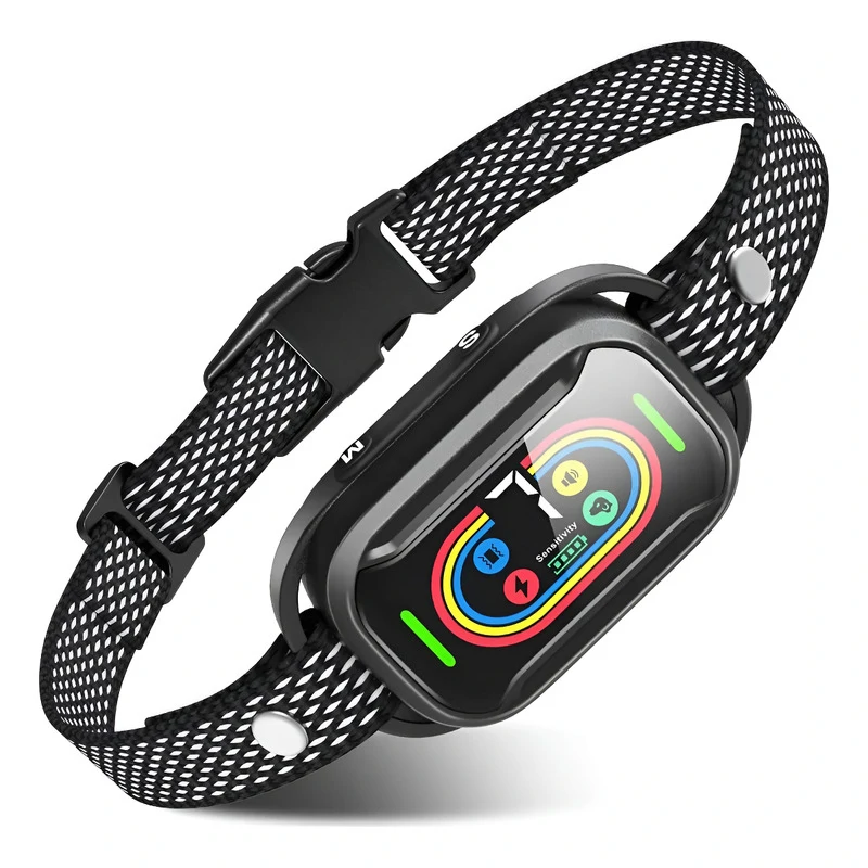 Ugatásgátló kutyanyakörv rezgéssel és hangjelzéssel