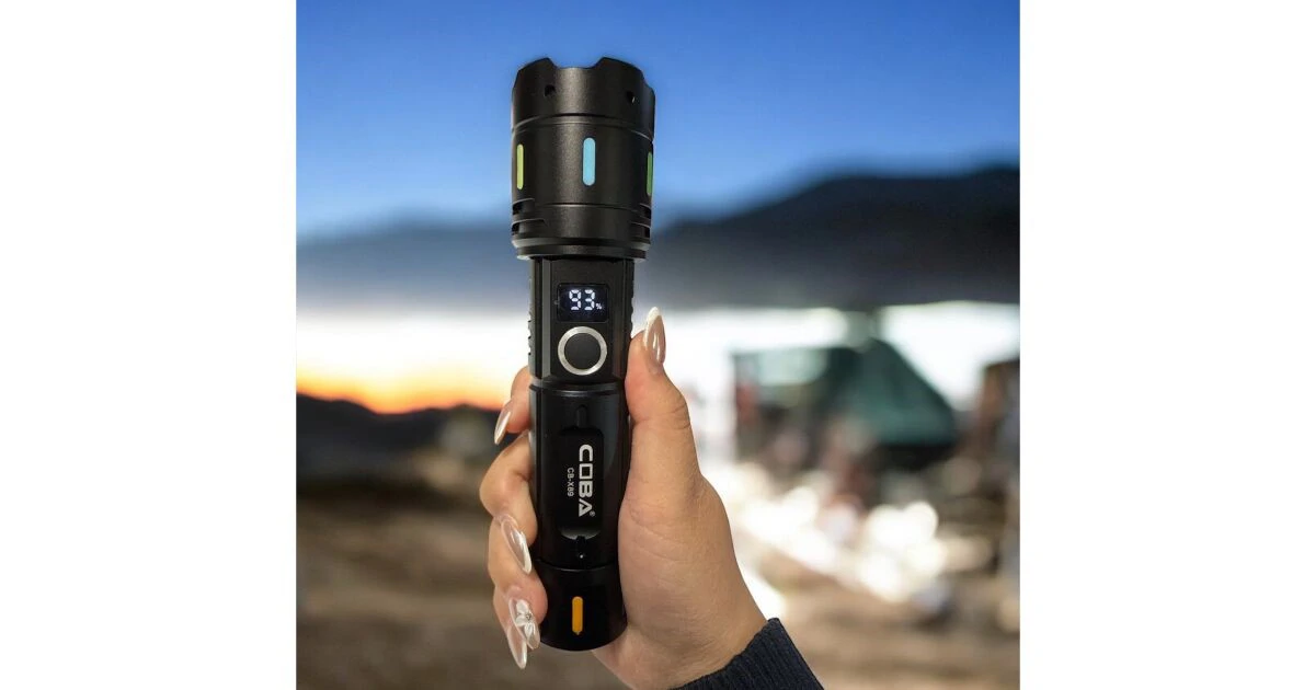 COBA akkumulátoros elemlámpa CB-X89