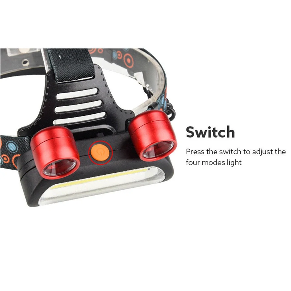 BL-XQ-168 békás fejlámpa 4 móddal