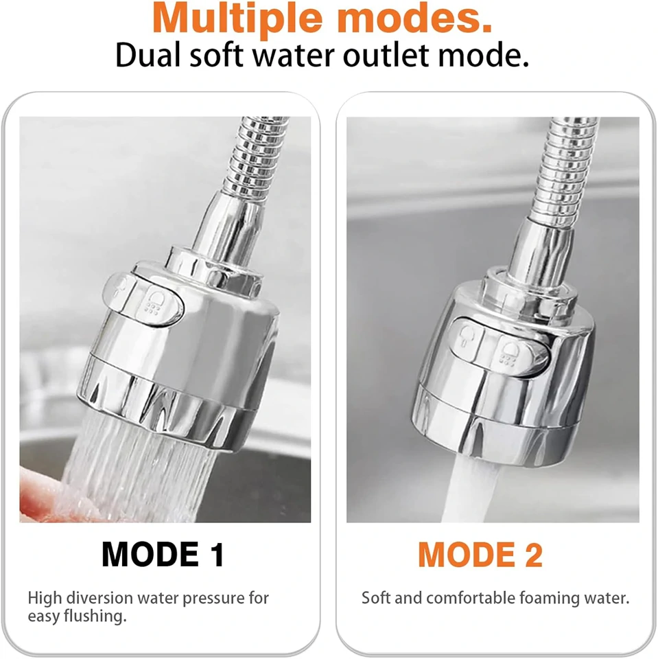 Flexibilis víztakarékos zuhanyfej mosogatóhoz