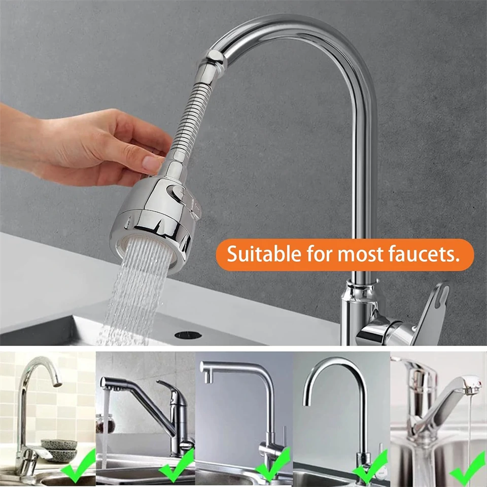 Flexibilis víztakarékos zuhanyfej mosogatóhoz