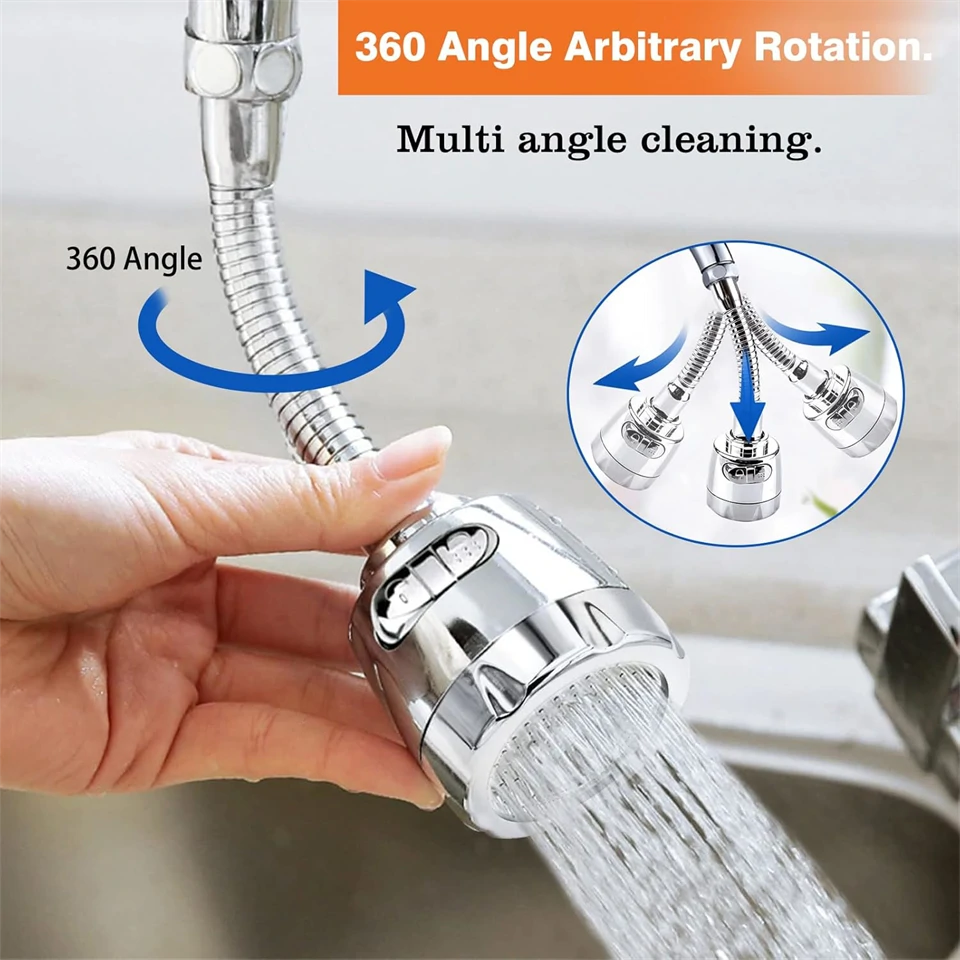 Flexibilis víztakarékos zuhanyfej mosogatóhoz