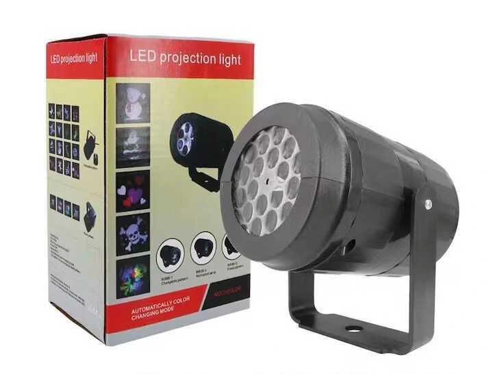 Kültéri LED projektor lámpa 4x4 figurával