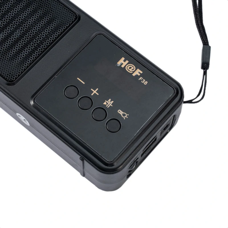 HF-F38 hordozható FM rádió BT kapcsolattal