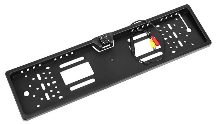 Tolatókamera rendszámtábla kerettel és állítható dőlésszöggel