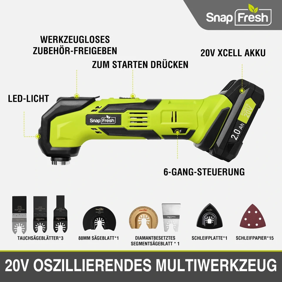 Akkus excenter csiszoló (ZOY-YFT02-20V)