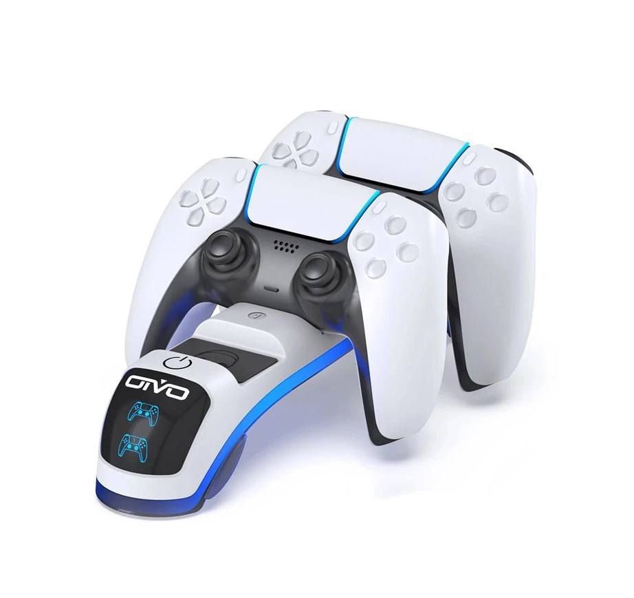 OIVO dual konzoltöltő és fejhallgató állvány (IV-P5252)