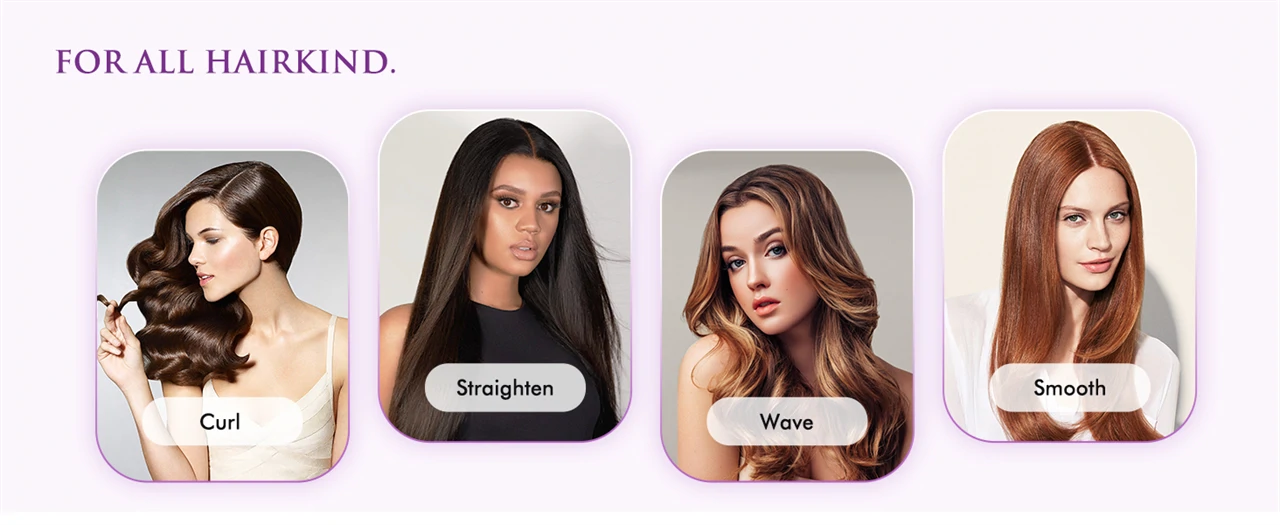 Landot HS168 2in1 hajformázó (hajsimító és göndörítő)