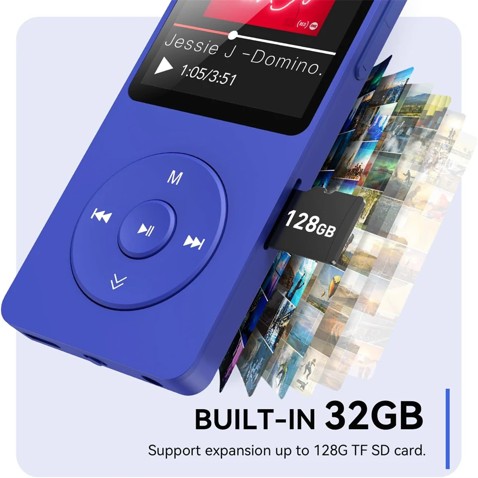 AGPTEK A02XT 32GB MP3 lejátszó
