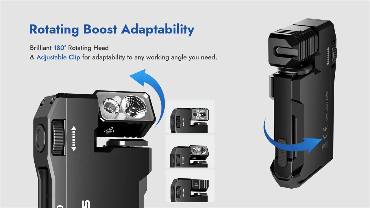 Wuben G5 micro zseblámpa