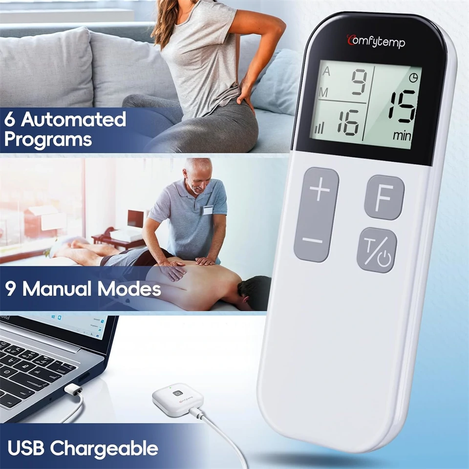 Comfytemp vezeték nálküli TENS készülék
