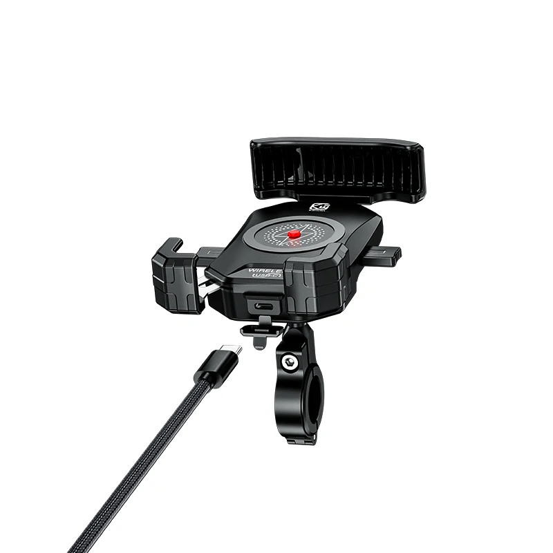 Kewig M14-Α1 motoros és biciklis telefontartó és Qi töltő