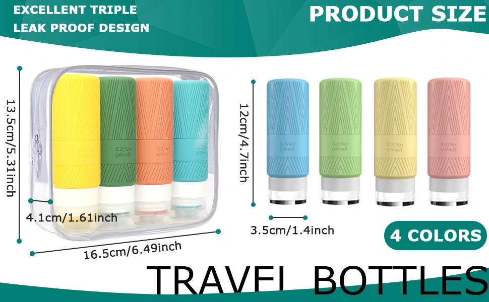 QMAHA utazó szilikon falkon készlet