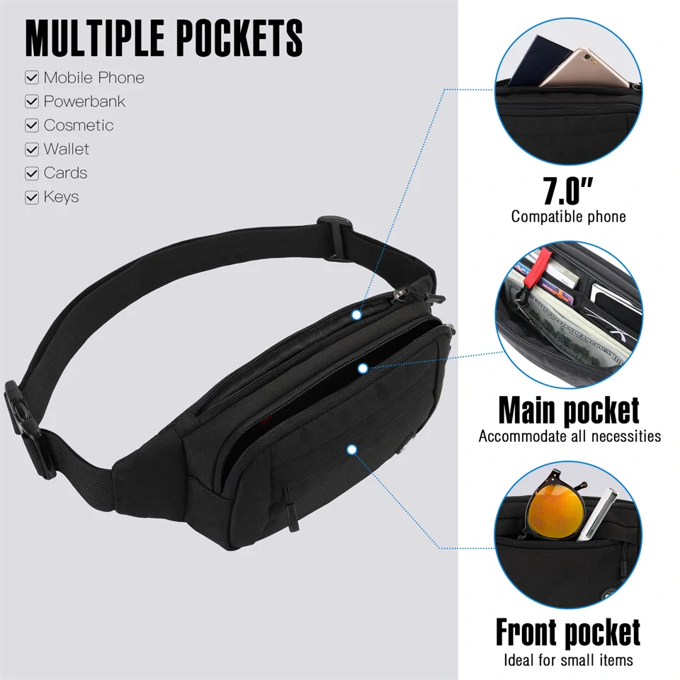 WATERFLY utazó övtáska