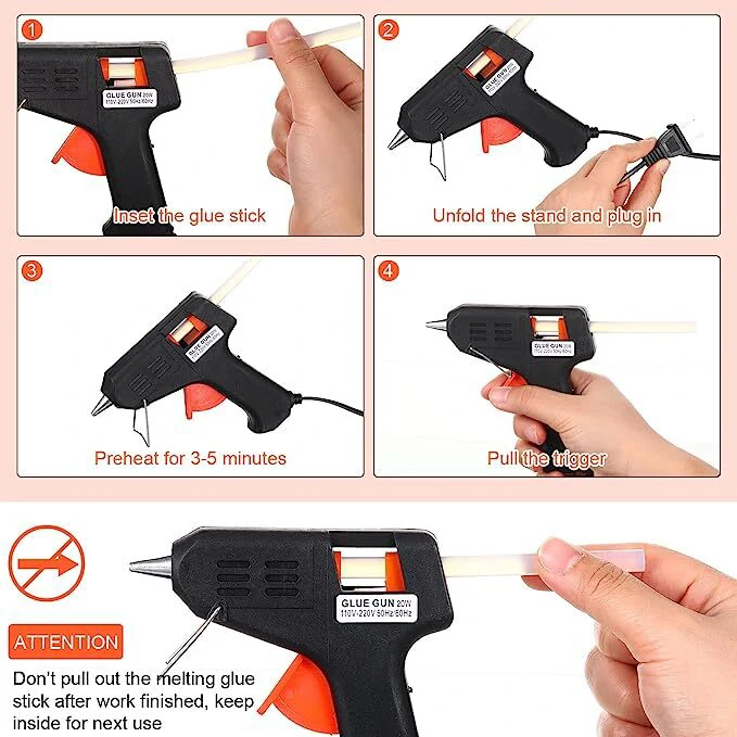 Glue Gun elektromos ragasztópisztoly 20W