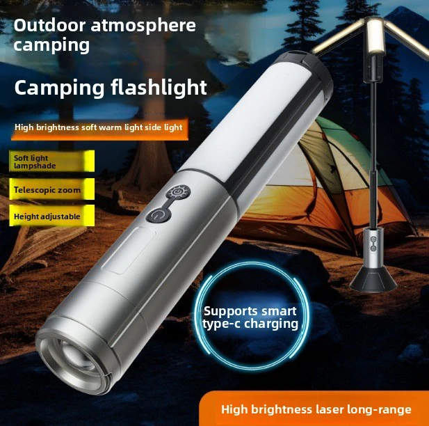 YD-2324 teleszkópos kemping lámpa