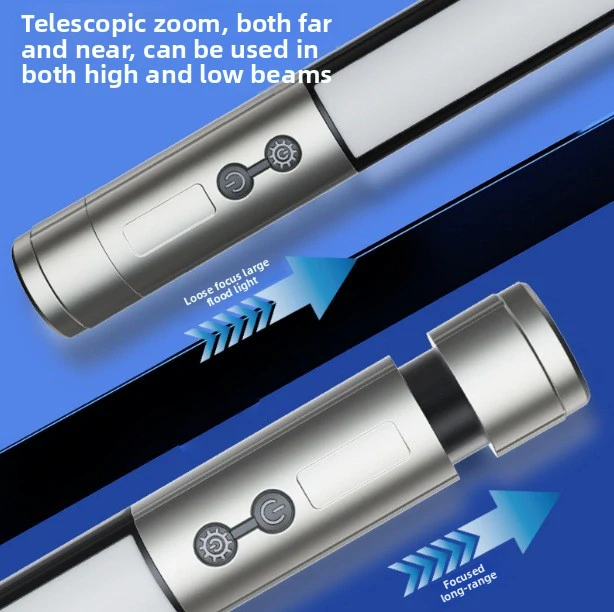 YD-2324 teleszkópos kemping lámpa