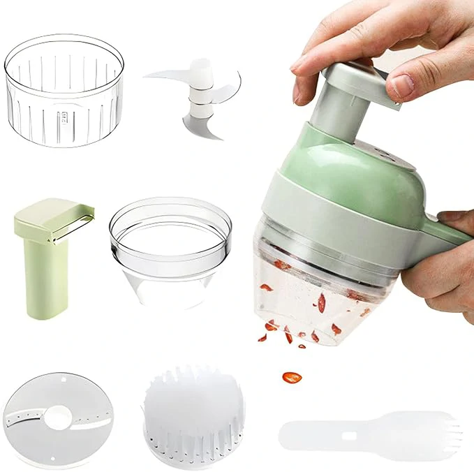 4in1 multifunkciós elektromos zöldségaprító