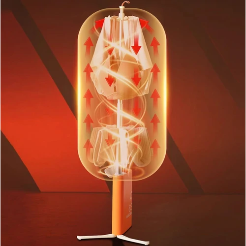 Hordozható mini elektromos ruhaszárító