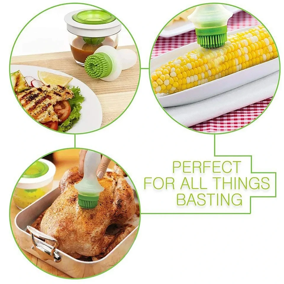 Szilikon kenőszett ecsettel