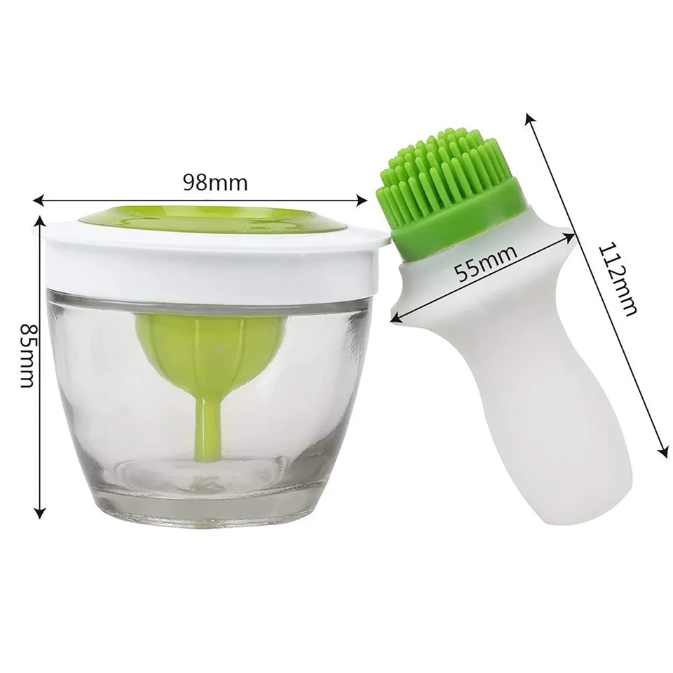 Szilikon kenőszett ecsettel