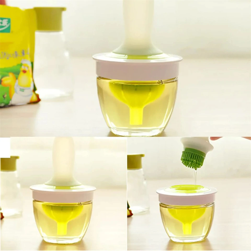 Szilikon kenőszett ecsettel