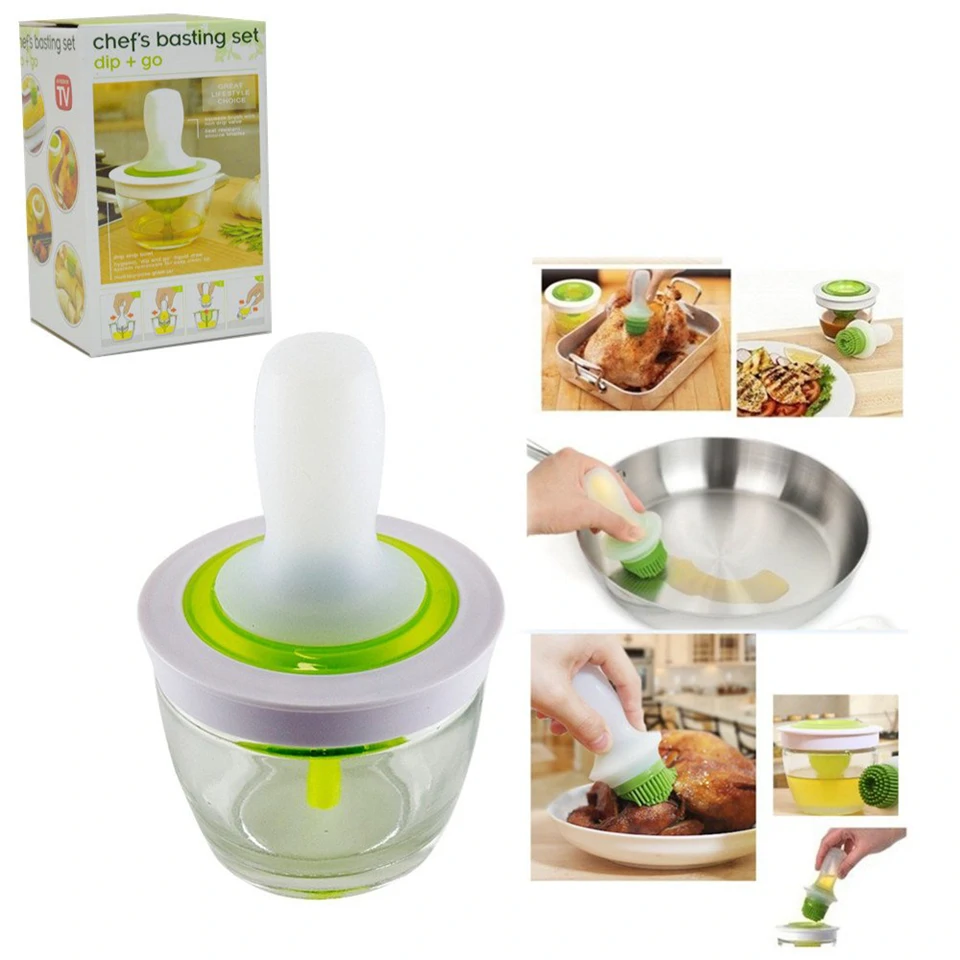 Szilikon kenőszett ecsettel