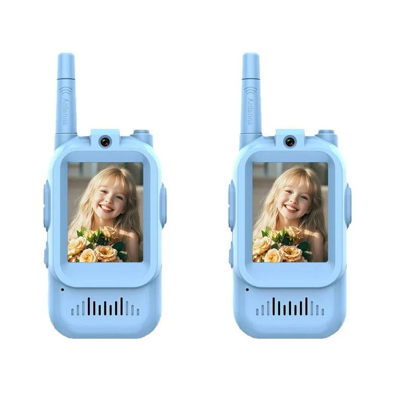 Videos walkie-talkie szett HD kameráva gyerekeknek