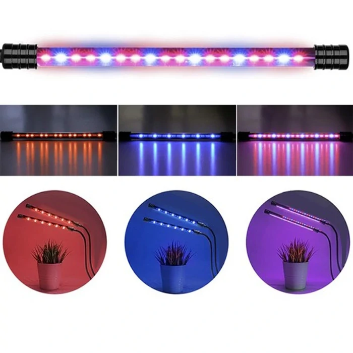 Növénytermesztő lámpa (2x20 LED)