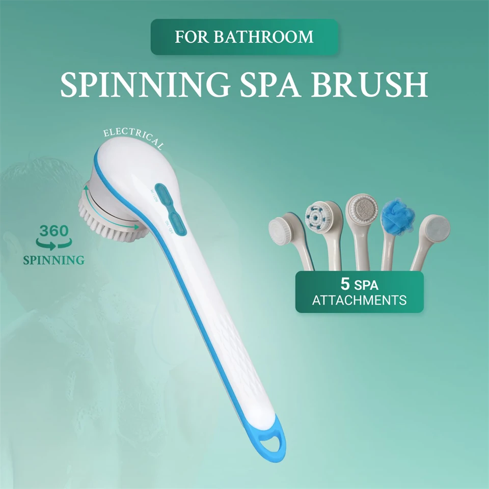 Spin Spa elektromos masszírozó és hátmosó kefe