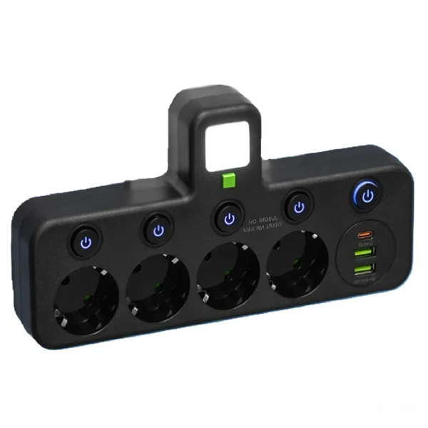 HG-278 6in1 asztali elosztó és töltőállomás